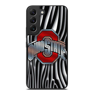 OHIO STATE FOOTBALL METAL ABSTRACT LOGO Samsung Galaxy S22 Plus Case Cover OHIO STATE FOOTBALL METAL ABSTRACT LOGO Samsung Galaxy S22 Plus Case Cover