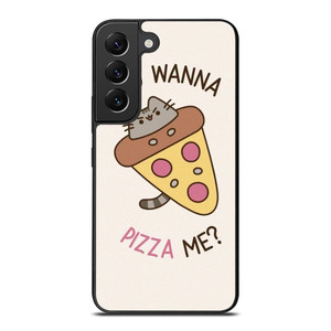 PUSHEEN THE CAT PIZZA Samsung Galaxy S22 Plus Case Cover