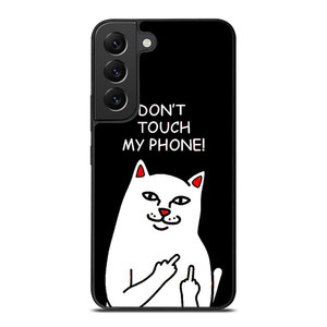 RIPNDIP CAT DONT TOUCH MY PHONE Samsung Galaxy S22 Plus Case Cover RIPNDIP CAT DONT TOUCH MY PHONE Samsung Galaxy S22 Plus Case Cover