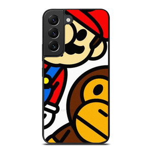 SUPER MARIO BROS BABY MILO BAPE Samsung Galaxy S22 Plus Case Cover SUPER MARIO BROS BABY MILO BAPE Samsung Galaxy S22 Plus Case Cover