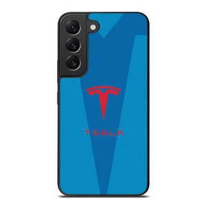 TESLA BLUE LOGO Samsung Galaxy S22 Plus Case Cover