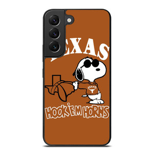 TEXAS LONGHORNS SNOOPY CARTOON Samsung Galaxy S22 Plus Case Cover TEXAS LONGHORNS SNOOPY CARTOON Samsung Galaxy S22 Plus Case Cover