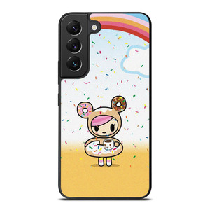 TOKIDOKI DONUTELLA RAINBOW Samsung Galaxy S22 Plus Case Cover