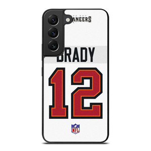 TOM BRADY TAMPA BAY BUCCANEERS WHITE KIT Samsung Galaxy S22 Plus Case Cover