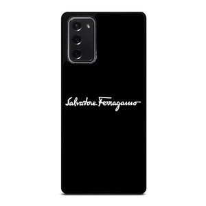 SALVATORE FERRAGAMO LOGO Samsung Galaxy Note 20 Case Cover SALVATORE FERRAGAMO LOGO Samsung Galaxy Note 20 Case Cover