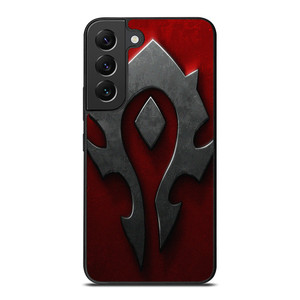 WORLD OF WARCRAFT HORDE BLACK LOGO Samsung Galaxy S22 Plus Case Cover WORLD OF WARCRAFT HORDE BLACK LOGO Samsung Galaxy S22 Plus Case Cover