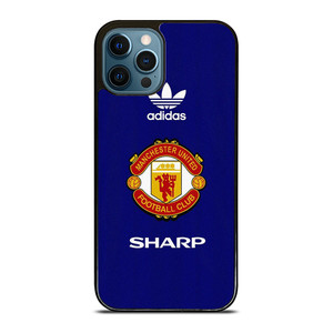 ADIDAS MANCHESTER UNITED SHARP RETRO LOGO iPhone 12 Pro Max Case Cover