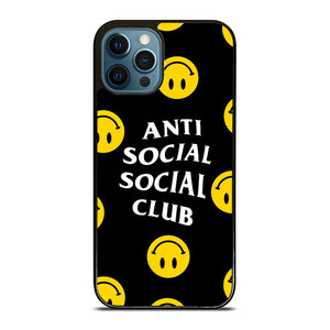 ANTI SOCIAL SOCIAL CLUB SMILEY FACE iPhone 12 Pro Max Case Cover