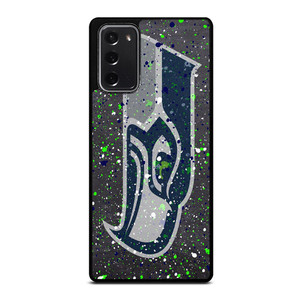 SEATTLE SEAHAWKS SPLASHED LOGO  Samsung Galaxy Note 20 Case Cover