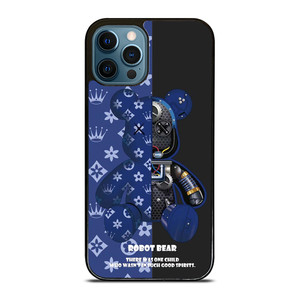 BEAR BRICK KAWS ROBOT BLUE iPhone 12 Pro Max Case Cover