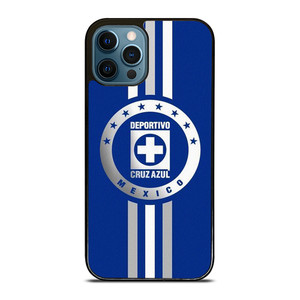 DEPORTIVO CRUZ AZUL MEXICO STRIPE LOGO iPhone 12 Pro Max Case Cover
