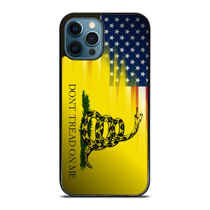 DONT TREAD ON ME USA FLAG iPhone 12 Pro Max Case Cover
