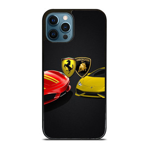 FERRARI VS LAMBORGHINI SUPER CAR iPhone 12 Pro Max Case Cover