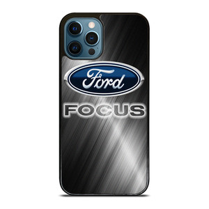 FORD FOCUS METAL EMBLEM iPhone 12 Pro Max Case Cover