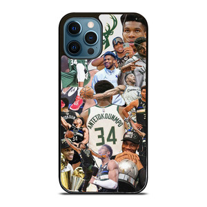GIANNIS ANTETOKOUNMPO MILWAUKEE BUCKS COLLAGE iPhone 12 Pro Max Case Cover GIANNIS ANTETOKOUNMPO MILWAUKEE BUCKS COLLAGE iPhone 12 Pro Max Case Cover
