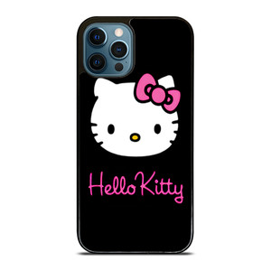 HELLO KITTY CUTE BLACK iPhone 12 Pro Max Case Cover HELLO KITTY CUTE BLACK iPhone 12 Pro Max Case Cover