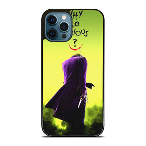 JOKER WHY SO SERIOUS CARTOON iPhone 12 Pro Max Case Cover