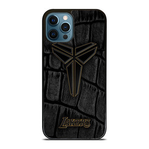 LA LAKERS NBA BLACK SKIN iPhone 12 Pro Max Case Cover