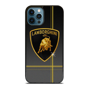 LAMBORGHINI LOGO SUPER CAR EMBLEM iPhone 12 Pro Max Case Cover