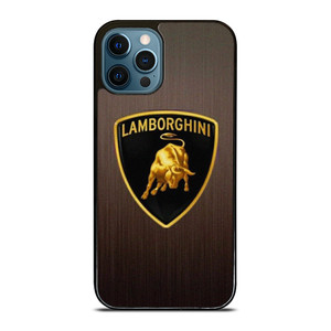 LAMBORGHINI WOODEN LOGO iPhone 12 Pro Max Case Cover
