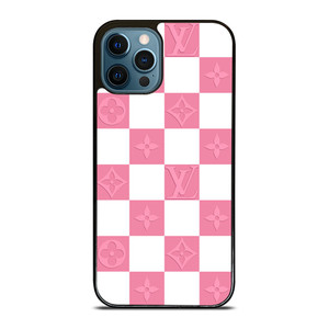 LV LOUIS VUITTON CHECKERED PINK iPhone 12 Pro Max Case Cover LV LOUIS VUITTON CHECKERED PINK iPhone 12 Pro Max Case Cover