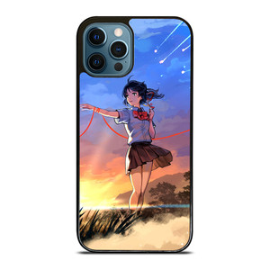 MITSUHA MIYAMIZU KIMI NO NAWA YOUR NAME ANIME iPhone 12 Pro Max Case Cover MITSUHA MIYAMIZU KIMI NO NAWA YOUR NAME ANIME iPhone 12 Pro Max Case Cover