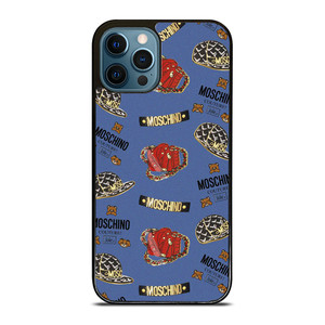 MOSCHINO COUTURE BEAR PATTERN iPhone 12 Pro Max Case Cover MOSCHINO COUTURE BEAR PATTERN iPhone 12 Pro Max Case Cover