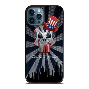 NEW YORK YANKEES BASEBALL SKULL SYMBOL iPhone 12 Pro Max Case Cover NEW YORK YANKEES BASEBALL SKULL SYMBOL iPhone 12 Pro Max Case Cover