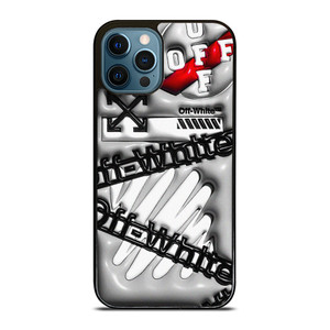 OFF WHITE 3D ART iPhone 12 Pro Max Case Cover OFF WHITE 3D ART iPhone 12 Pro Max Case Cover