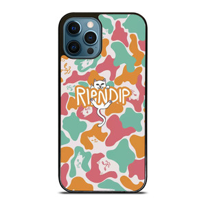 RIPNDIP PINK GREEN CAMO iPhone 12 Pro Max Case Cover