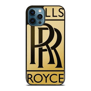 ROLLS ROYCE GOLD LOGO iPhone 12 Pro Max Case Cover
