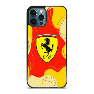 SCUDERIA FERRARI AESTHETIC LOGO iPhone 12 Pro Max Case Cover SCUDERIA FERRARI AESTHETIC LOGO iPhone 12 Pro Max Case Cover