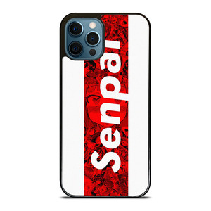 SENPAI ANIME STRIPE LOGO iPhone 12 Pro Max Case Cover