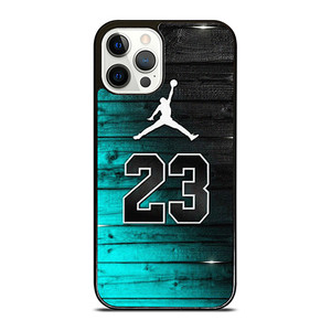 AIR JORDAN WOOD BLUE LOGO iPhone 12 Pro Case Cover AIR JORDAN WOOD BLUE LOGO iPhone 12 Pro Case Cover