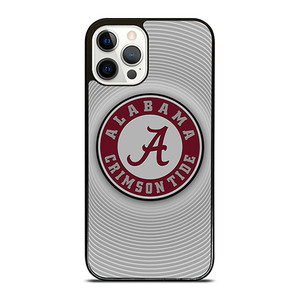 ALABAMA CRIMSON TIDE CIRCLE TEXTURE iPhone 12 Pro Case Cover ALABAMA CRIMSON TIDE CIRCLE TEXTURE iPhone 12 Pro Case Cover