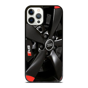 AUDI RS BLACK RED WHEEL iPhone 12 Pro Case Cover AUDI RS BLACK RED WHEEL iPhone 12 Pro Case Cover