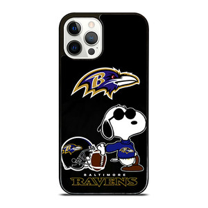 BALTIMORE RAVENS SNOOPY iPhone 12 Pro Case Cover
