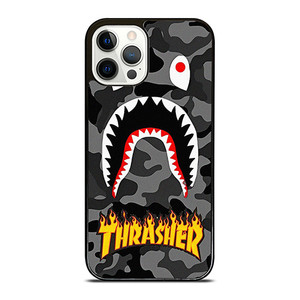 BAPE SHARK THRASHER CAMO iPhone 12 Pro Case Cover