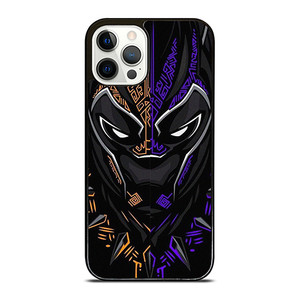 BLACK PANTHER MARVEL ART iPhone 12 Pro Case Cover