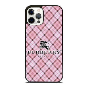 BURBERRY LONDON PINK iPhone 12 Pro Case Cover