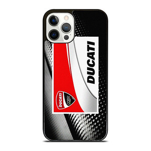 DUCATI CORSE MOTORSPORT LABEL iPhone 12 Pro Case Cover