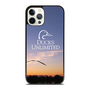 DUCKS UNLIMITED SUNSET LOGO iPhone 12 Pro Case Cover DUCKS UNLIMITED SUNSET LOGO iPhone 12 Pro Case Cover