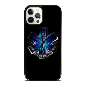 EMT EMS REGISTERED PARAMEDIC METAL SYMBOL iPhone 12 Pro Case Cover