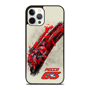 FRANCESCO BAGNAIA PECCO 63 MOTO GP iPhone 12 Pro Case Cover FRANCESCO BAGNAIA PECCO 63 MOTO GP iPhone 12 Pro Case Cover