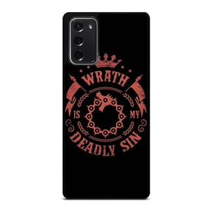 WRATH SEVEN DEADLY SINS SYMBOL  Samsung Galaxy Note 20 Case Cover
