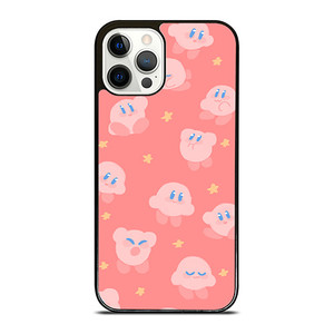 KIRBY GAMES PATTERN iPhone 12 Pro Case Cover