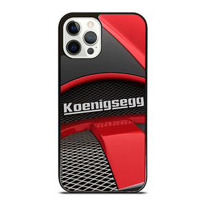 KOENIGSEGG SUPERCAR RED EMBLEM iPhone 12 Pro Case Cover KOENIGSEGG SUPERCAR RED EMBLEM iPhone 12 Pro Case Cover