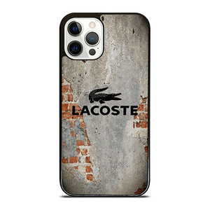 LACOSTE GRUNGE WALL LOGO iPhone 12 Pro Case Cover LACOSTE GRUNGE WALL LOGO iPhone 12 Pro Case Cover