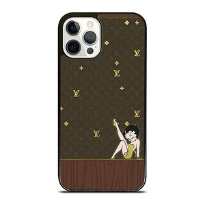 LOUIS VUITTON BETTY BOOP CARTOON iPhone 12 Pro Case Cover
