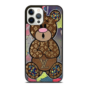 LV LOUIS VUITTON TEDDY BEAR iPhone 12 Pro Case Cover LV LOUIS VUITTON TEDDY BEAR iPhone 12 Pro Case Cover